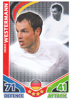 Heiko Westermann Germany 2010 World Cup Match Attax #93